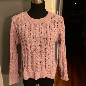 Chenille ladies sweater